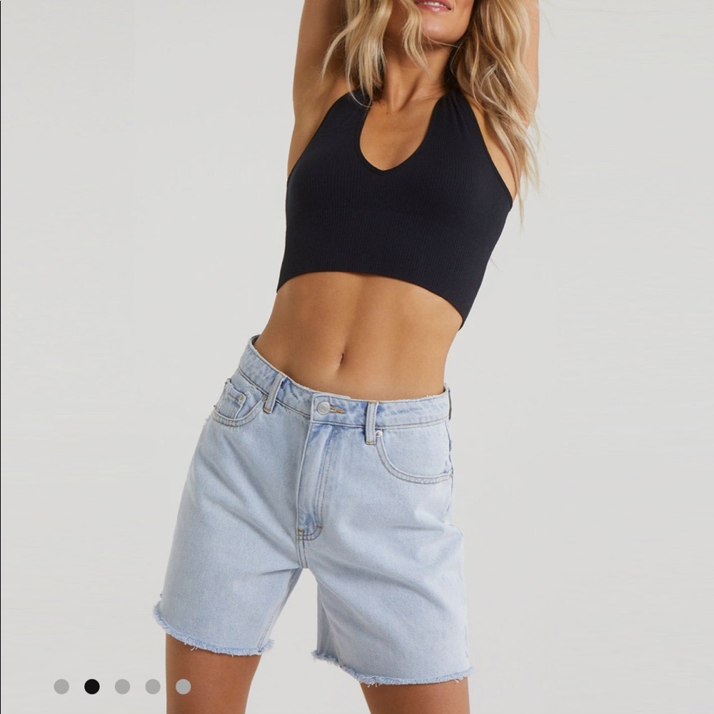 Glassons Longline Denim Shorts